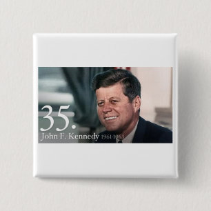 John F Kennedy Button