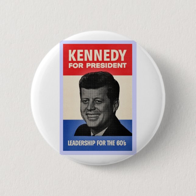 John F Kennedy Button (Vorderseite)