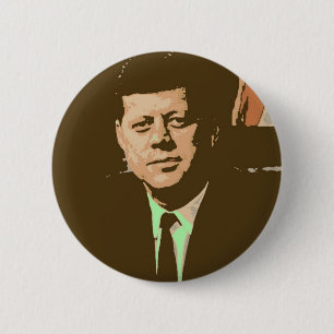 John F Kennedy Button