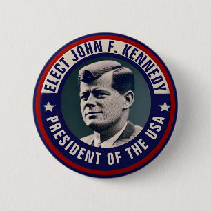 John F. Kennedy Campaign Button