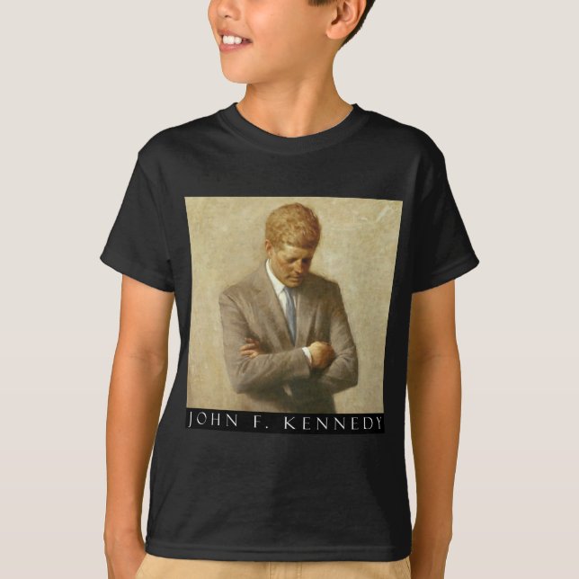 John F. Kennedy-Einzelteile T-Shirt (Vorderseite)