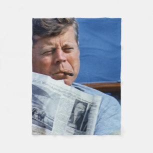 John F. Kennedy Fleecedecke