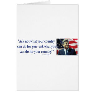 John F Kennedy - Frag nicht, was dein Land ist