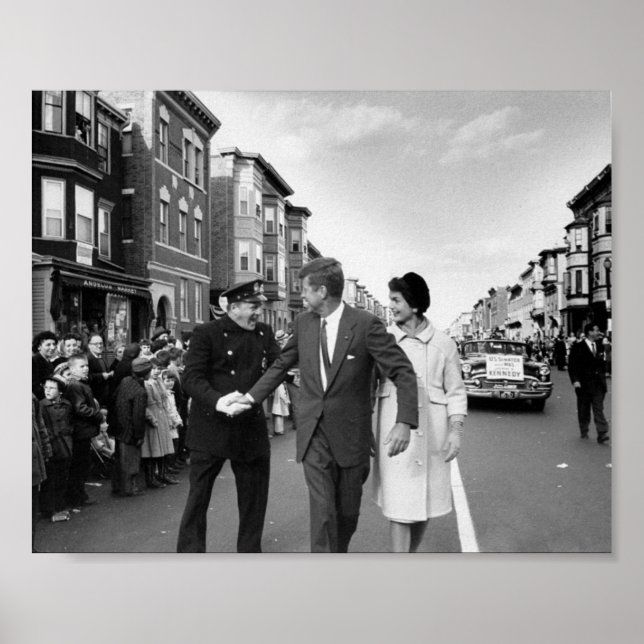 John F. Kennedy in East Boston Poster (Vorne)