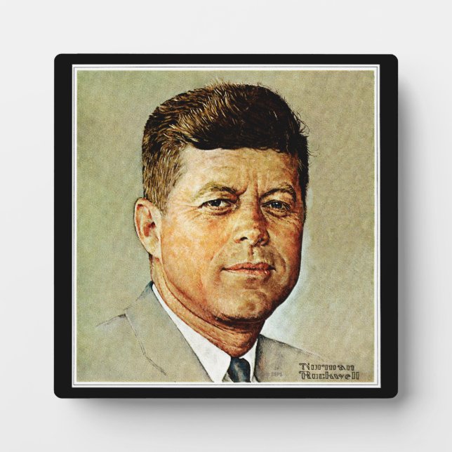 John F. Kennedy IN MEMORIAM 2 Fotoplatte (Vorderseite)