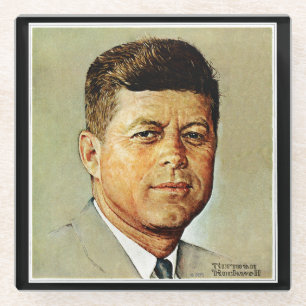 John F. Kennedy IN MEMORIAM 2 Glasuntersetzer