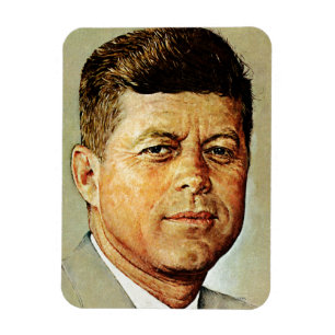 John F. Kennedy IN MEMORIAM 2 Magnet