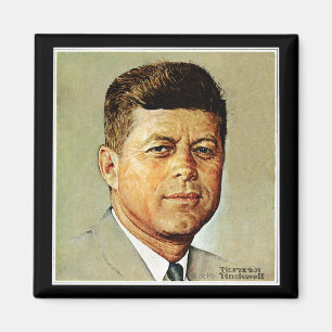 John F. Kennedy IN MEMORIAM 2 Magnet