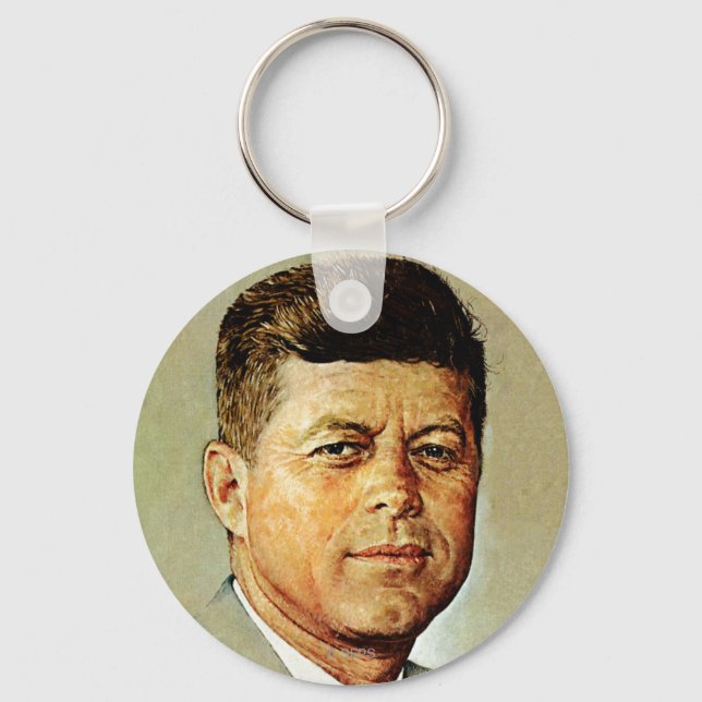 John F. Kennedy IN MEMORIAM Schlüsselanhänger (Vorderseite)