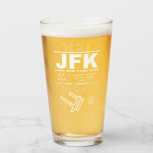 John F. Kennedy International Airport JFK Glas