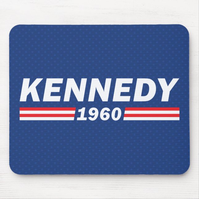 John F. Kennedy JFK, Kennedy 1960 Mousepad (Vorne)