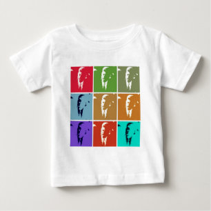 John F Kennedy/JFK Pop Art Baby T-shirt