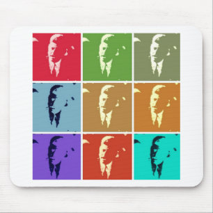 John F Kennedy/JFK  Pop-Art Mousepad