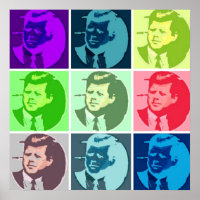 John F Kennedy/JFK Pop Art
