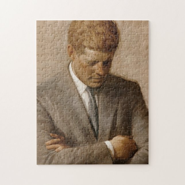 John F Kennedy Offiziell Portrait Puzzle (Vertikal)
