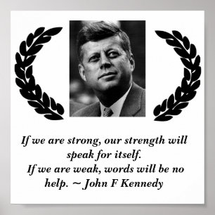John F. Kennedy-Plakat Poster