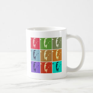 John F Kennedy Pop Art Kaffeetasse