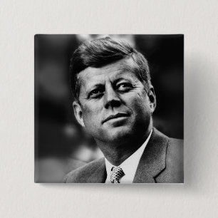 John F Kennedy Präsident Button