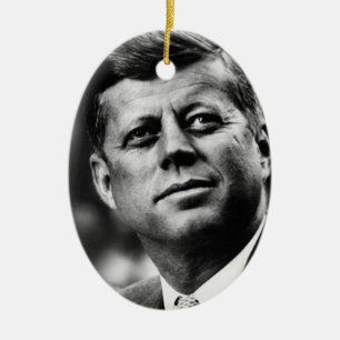 John F Kennedy Präsident Keramik Ornament