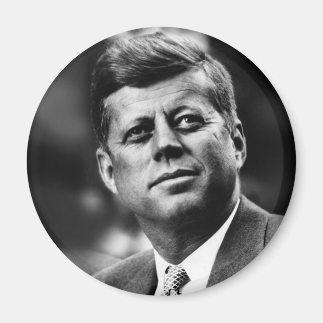 John F Kennedy Präsident Magnet (Vorne)