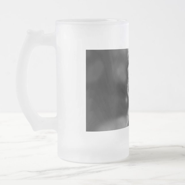 John F Kennedy Präsident Mattglas Bierglas (Links)