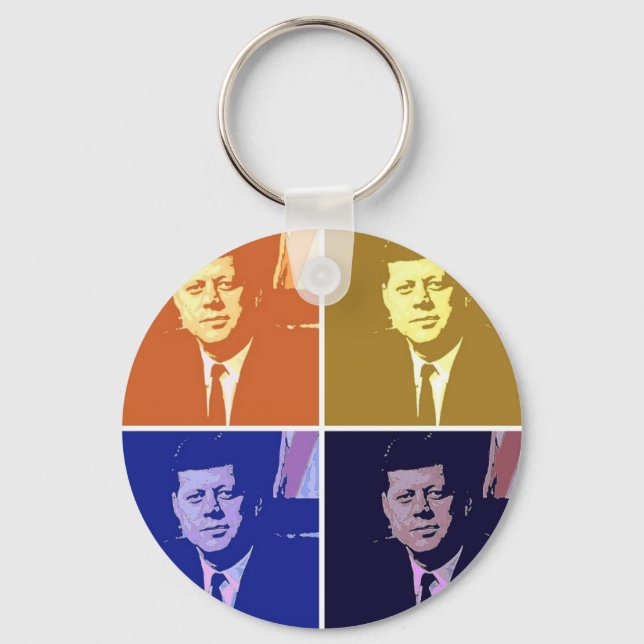 John F Kennedy Schlüsselanhänger (Vorderseite)