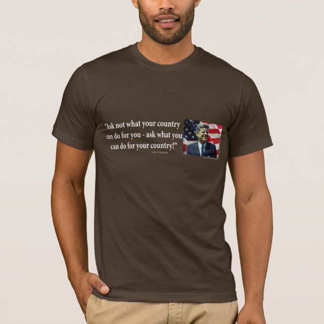 John F Kennedy T-Shirt (Vorderseite)