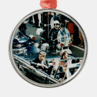 John F. Kennedy und Jackie in der Autokolonne