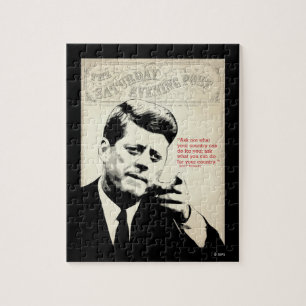 John F. Kennedy-Zitat Puzzle