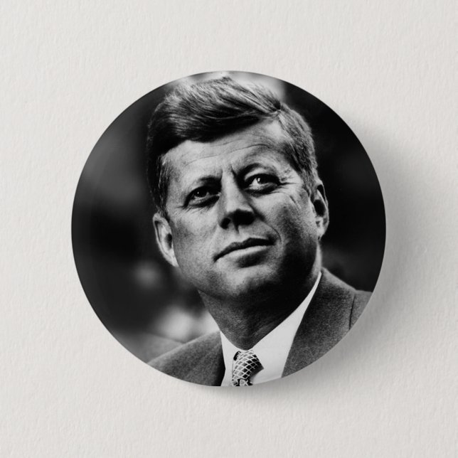 John- F. Kennedypräsident Button (Vorderseite)