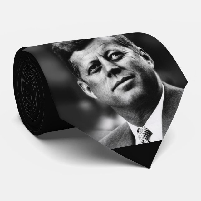 John- F. Kennedypräsident Krawatte (Gerollt)