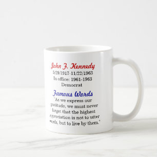 John- F. Kennedyzitat-Tasse Tasse