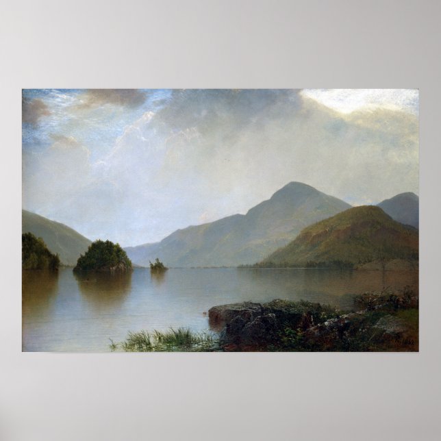 John F Kensett Lake George Poster (Vorne)