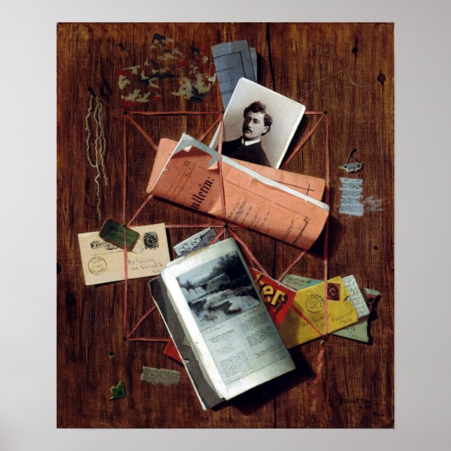 John F. Peto Office Board Poster (Vorne)