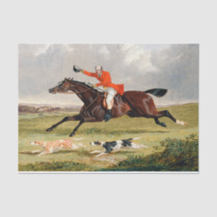 John Frederick Herring   Foxhunting: ermutigend Seidenpapier