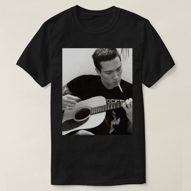 John Frusciante - Akustische Zigarette - RHCP - T-Shirt (Design vorne)