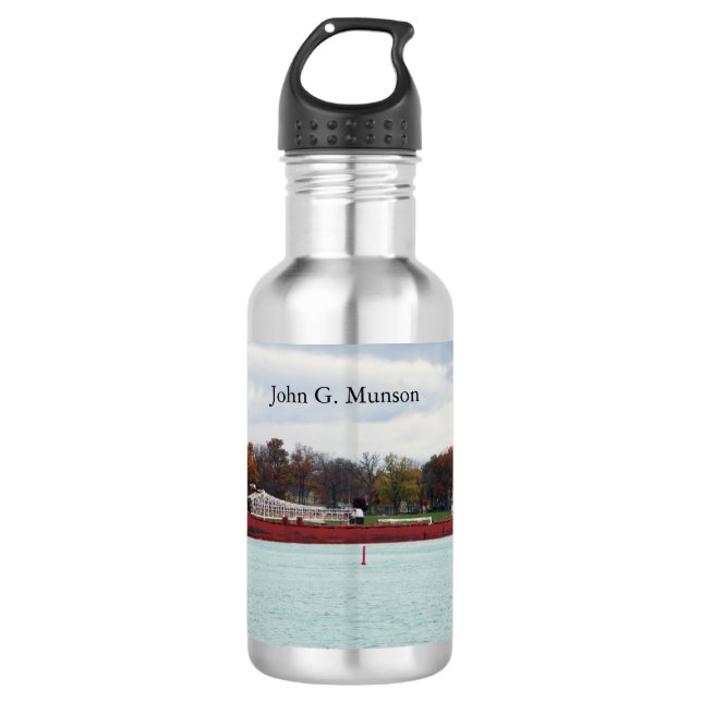 John G. Munson Port Huron Wasserflasche (Vorderseite)