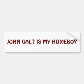 JOHN GALT IST MEIN HOMEBOY AUTOAUFKLEBER