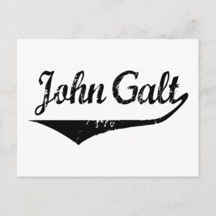John Galt Postkarte