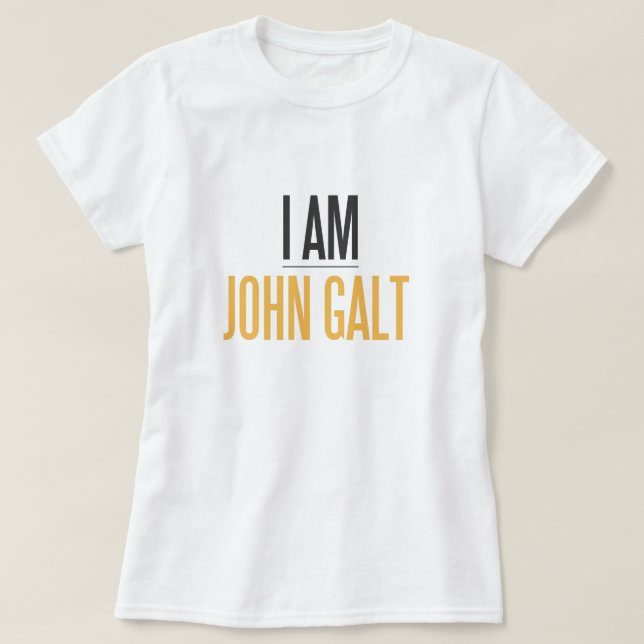 John Galt T-Shirt (Design vorne)