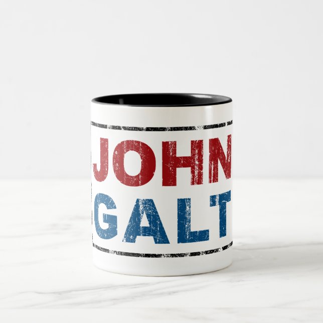 John Galt Zweifarbige Tasse (Mittel)