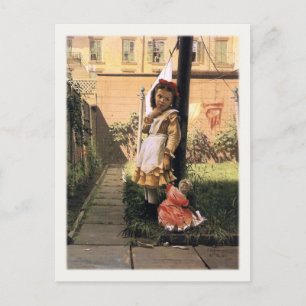 John George Brown Postcard Painting Postkarte
