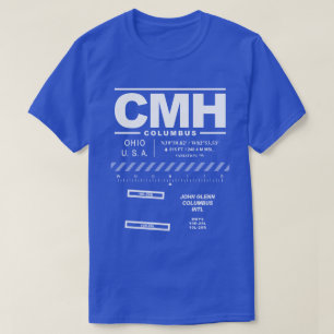 John Glenn Columbus Intl Airport CMH T - Shirt