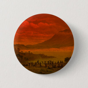 John Glover Van Diemen Land Tasmania Aborigine Button