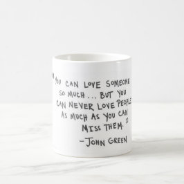 John-Grün die Störung in unserer Stern-Tasse Tasse