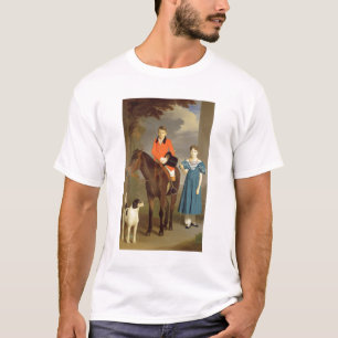 John Gubbins Newton und seine Schwester Mary, T-Shirt