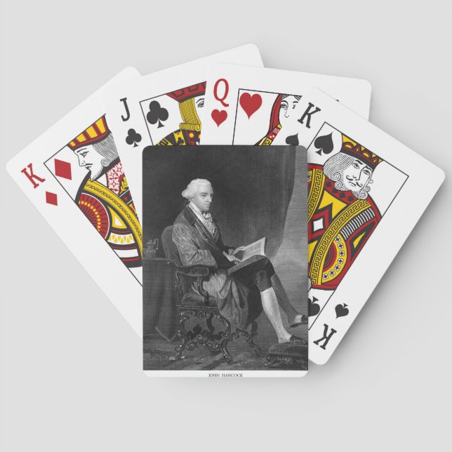 John Hancock Spielkarten (Rückseite)