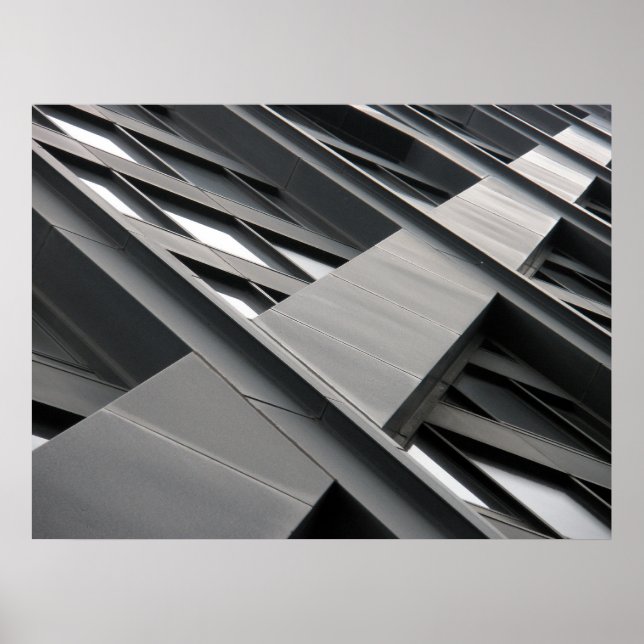 John Hancock Tower - Cross Bracing Poster (Vorne)