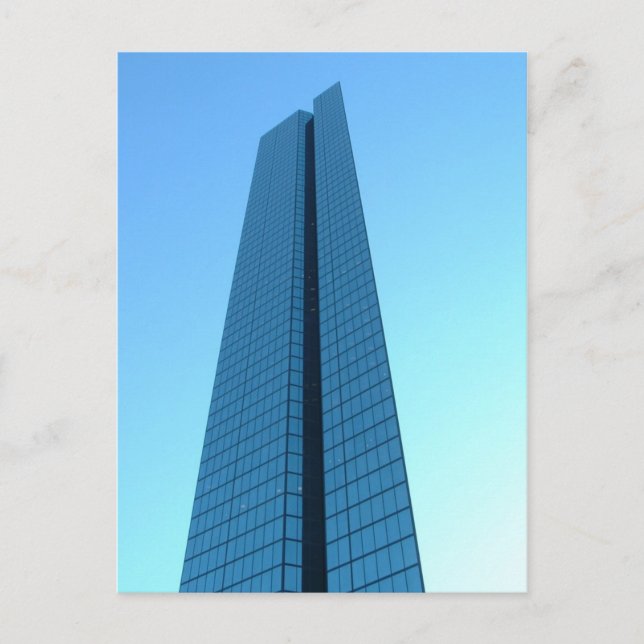 John Hancock Tower Postkarte (Vorderseite)