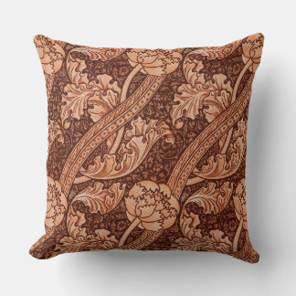 John Henry Dearle Florence Pattern in Red Kissen